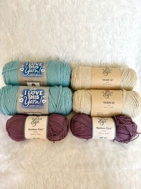 Hobby Lobby Yarn Bee Yarn Lot (6)